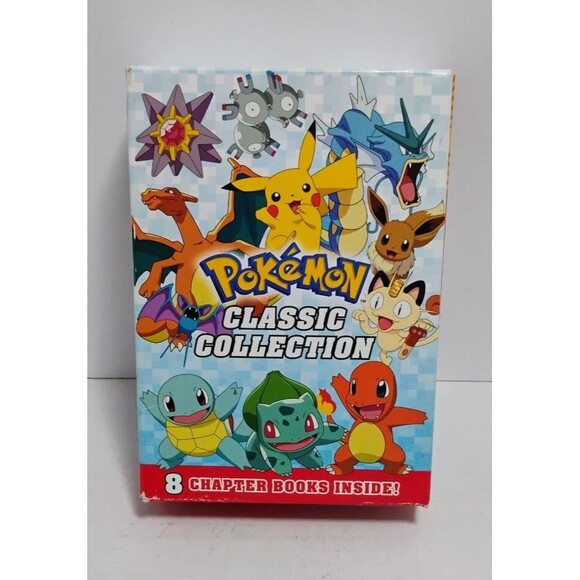 POKEMON CLASSIC COLLECTION 8 CHAPTER BOOX SCHOLASTIC BOX SET - Picture 1 of 6